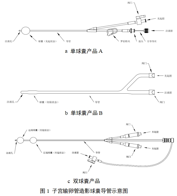 子宮輸卵管造影球囊導(dǎo)管注冊(cè)審查指導(dǎo)原則（2022年第41號(hào)）(圖1)